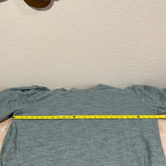 Green Soft and Lined Sweater Dress/Tunic by Anthropologie - Picture 3 of 9